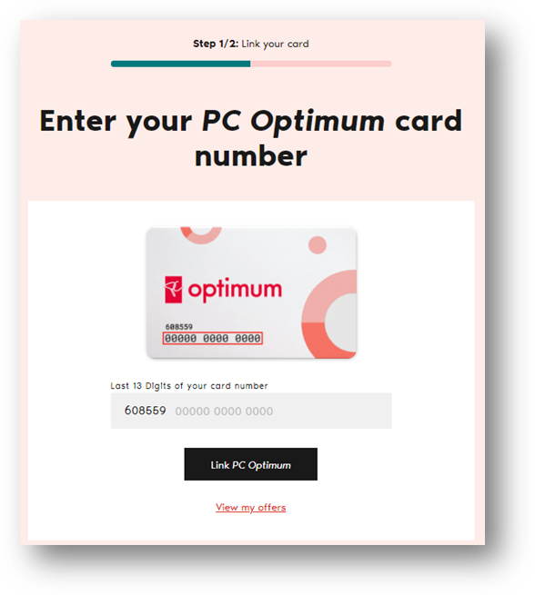 How to Add a Card on PCOptimum.ca