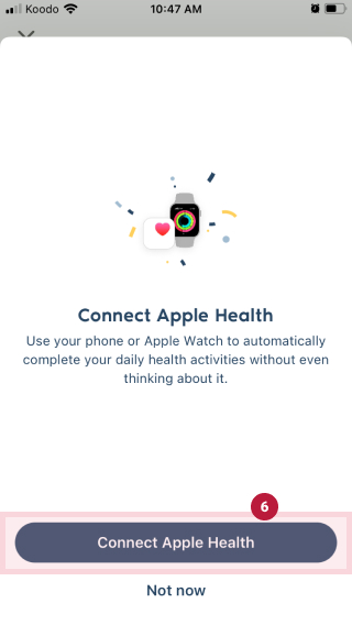 Connect Apple Health to the 𝙋𝘾 𝙃𝙚𝙖𝙡𝙩𝙝 app